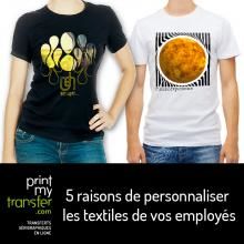 Entreprises : 5 raisons de personnaliser les textiles de vos salariés