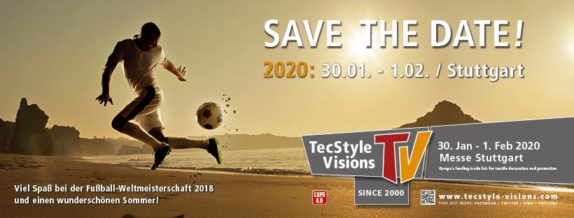 30 janv-1 fév 2020 : Salon TV TecStyle Visions à Stuttgart