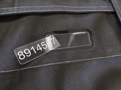 Porte-matricule agents